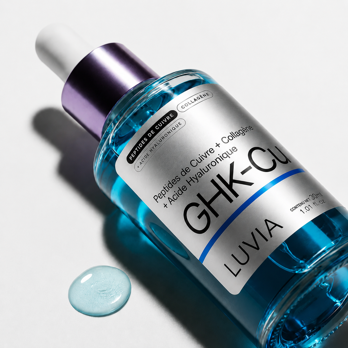 GHK-Cu Une peau visiblement plus ferme, plus lisse et plus jeune