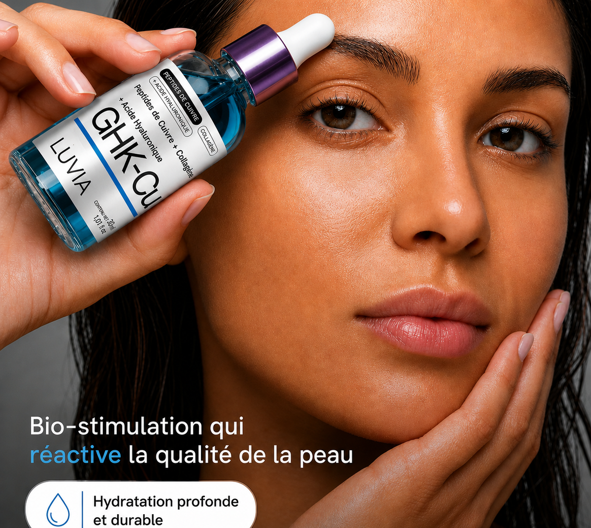 GHK-Cu Une peau visiblement plus ferme, plus lisse et plus jeune
