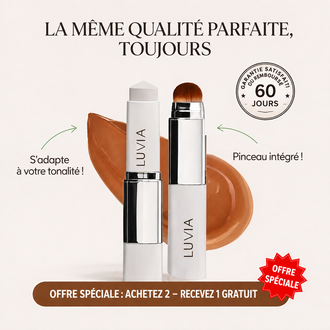Fond de Teint Adaptatif